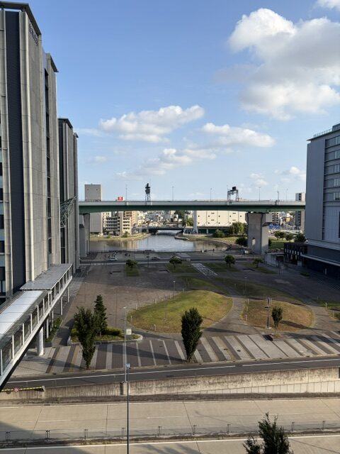 中川運河が見える景色